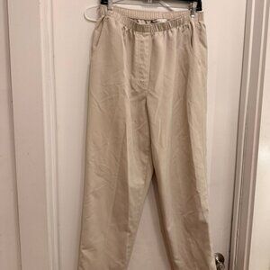 Allison Daley size 12 elastic waist tan trousers
